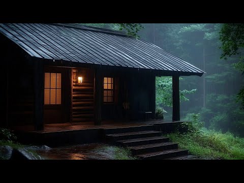 [Try Listening In 3 Minutes] To Sleep Instantly With Heavy Rain On the Roof & Strong Thunder Sounds