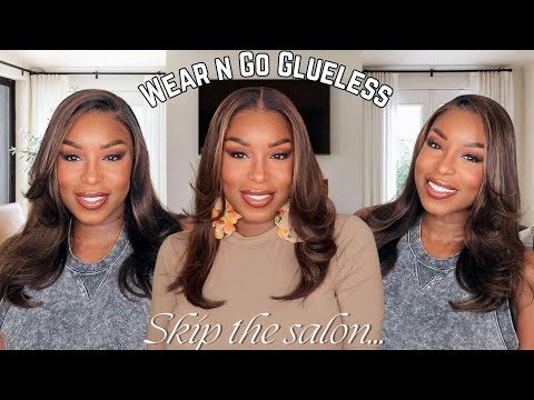 This Glueless Highlight Wig is perfection - Beginner Friendly  - My First Wig