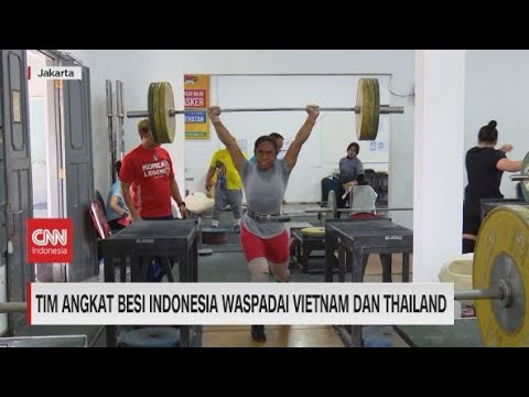 Tim Angkat Besi Indonesia Waspadai Vietnam dan Thailand