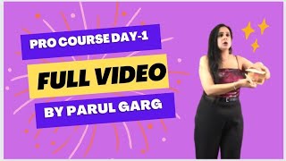 ✨PRO COURSE DAY -1 FULL MAKEUP GUIDANCE BY PARUL🥰🥰|BRIDAL MAKEUP||@ParulGargOfficial #bridalmakeup