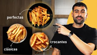 LA PAPA FRITA PERFECTA: Hice 3 niveles hasta encontrarla 🍟 | Las Recetas de Simón