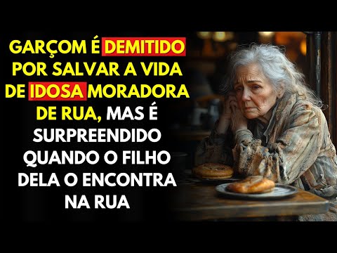 Garçom é Demitido Por Salvar a Vida De Idosa Moradora De Rua