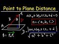 Vector Projections and Distance Calculations
