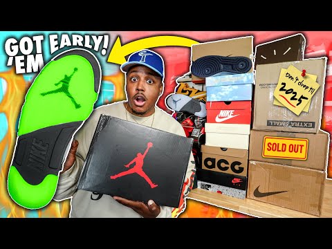 These Don't Drop 'Til 2025! CRAZY Early Sneaker Unboxing + SNEAKER SHOPPING SPREE! New Fall Pickups!