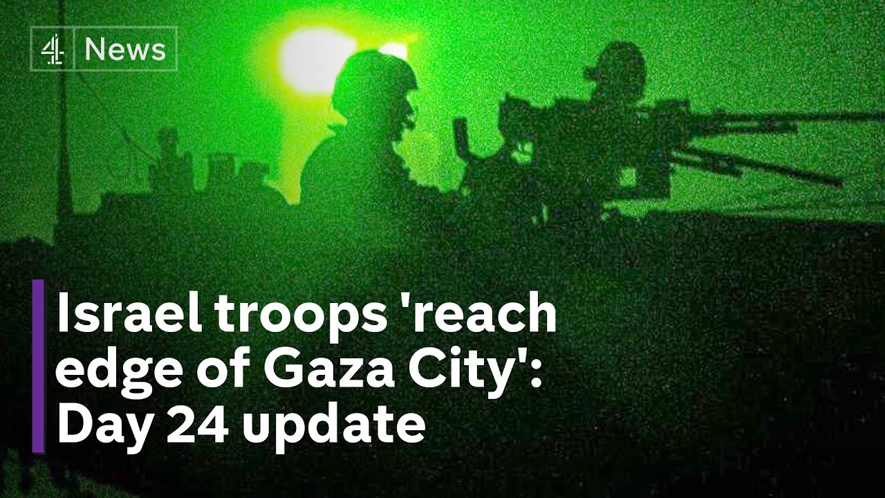 Israeli Forces 'on Outskirts of Gaza City' and Rescue Captured Soldier