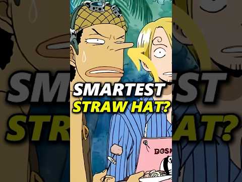 Who is the smartest Straw hat in One Piece? #luffy #anime #onepiece