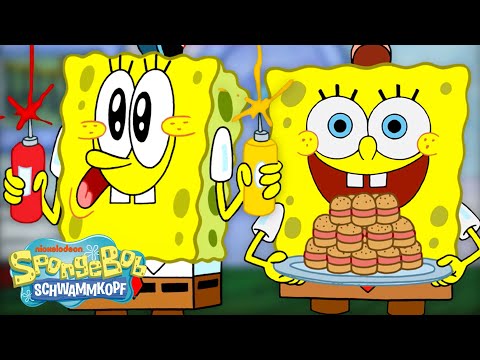 SpongeBob KOCHT 60 Minuten lang 🔥 | SpongeBob Schwammkopf