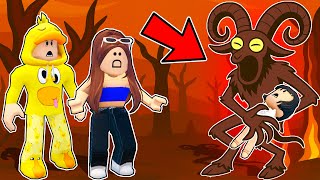 El CARNERO MALVADO RAPTA a mi BEBÉ en 99 NOCHES EN EL BOSQUE ROBLOX!