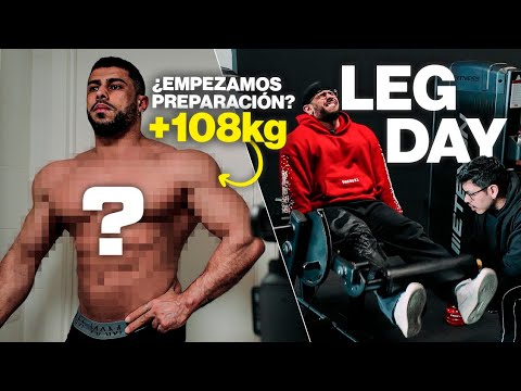 Mi físico con + de 108KG  ¿Empezamos PREPARACIÓN? | LEG DAY EXTREMO