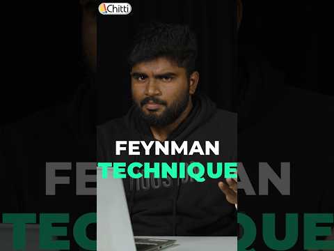 Master Any Concept with the Feynman Technique + AI!  | Science Shorts | Learn Smarter #chittitamil