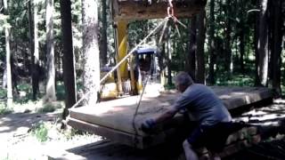 Komatsu Pc 160 překládání panelů