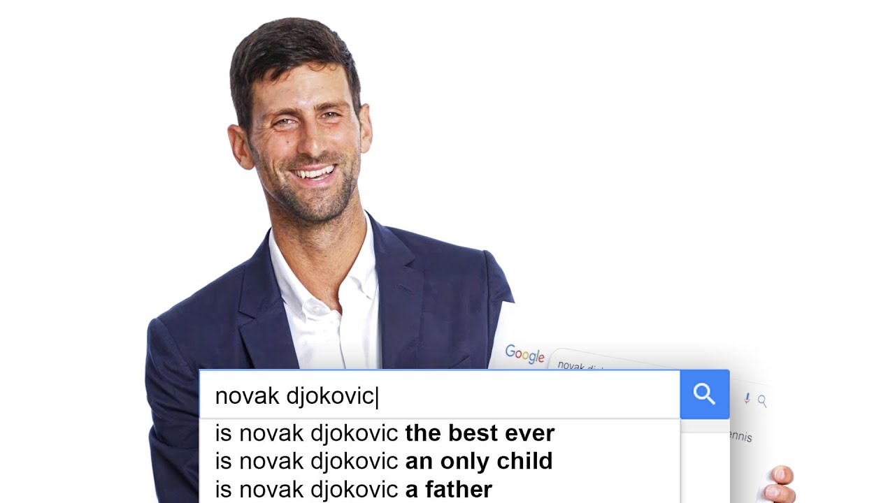 Novak Djokovic Answers the Web's Most Searched Questions