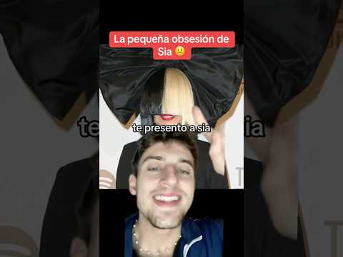 La pequeña OBSESIÓN de SIA 🫣 #hollywood #sia #musica #pop #cantante #relatosbizarros #fama #cine
