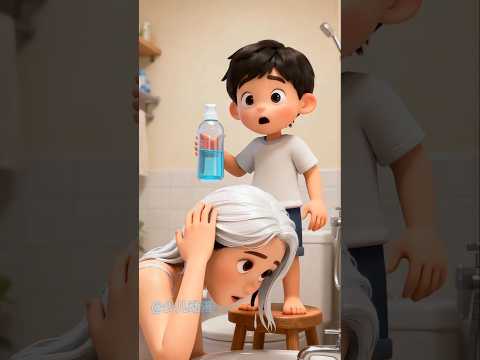 मम्मी के बाल सफेद हो गए 😱#shorts #viralshorts