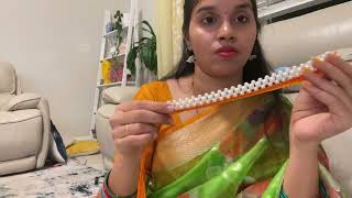 silk thread jewelry ఎంత ఈజీ గా చేస్కోవచ్చు చూడండి 😍| Jewelry making