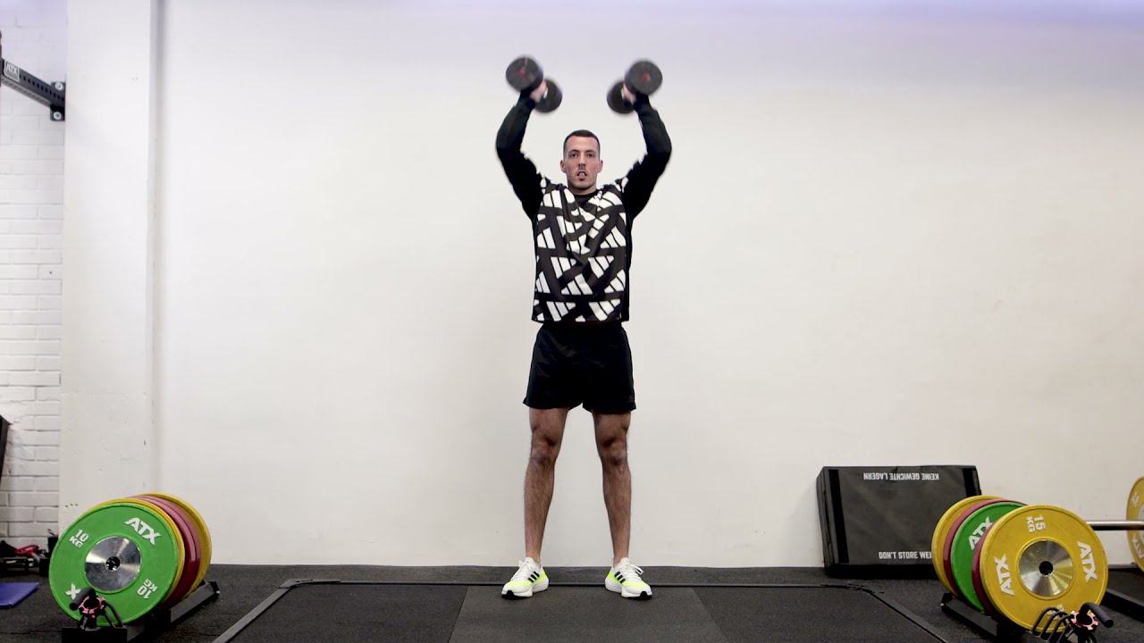 Thruster con manubri