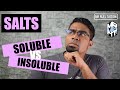 Solubility Rules for Salts and Sulfates