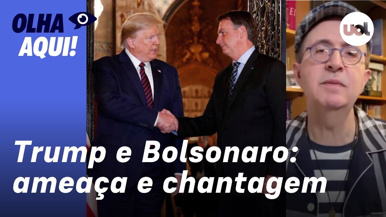 Reinaldo Bolsonaro vira parceiro de Trump contra os brasileiros Eduardo faz chantagem