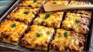 Just mix potatoes and minced meat. Delicious dinner in 5 minutes