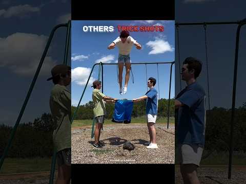 Others Trick Shot Vs These One 😱/#ytshorts #trending #sigma #trickshots #trollface #edit
