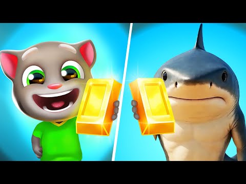 Talking Tom Cat vs Tralalero Tralala, Talking Tom Cat 2025 Gameplay, My Talking Tom Friends Game