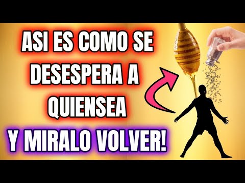 SE SENTIRA VACIO SIN TU AMOR! NO ESPERES MAS  HECHIZO CON MIEL