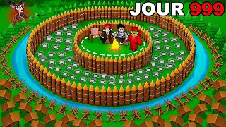 J’ai construit une Base ULTRA SÉCURISÉ avec L'ADMIN pour Survivre 99 Nuits dans La FORÊT ! (Roblox)