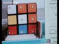 Robot solves Rubik's cube