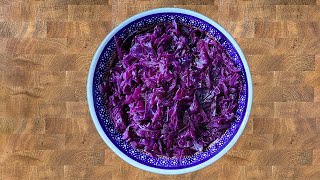 Polish Chef makes Red Cabbage (Czerwona Kapusta)