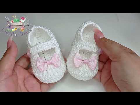 COMO HACER UN ZAPATITO A CROCHET DE UNA FORMA DIFERENTE PASO A PASO -TEJIDO FÁCIL PARA PRINCIPIANTES