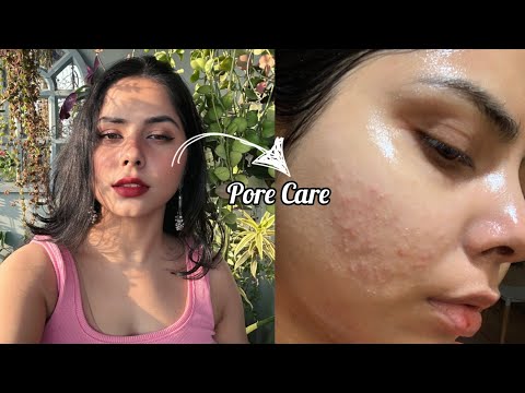 How I Take Care Of My Clogged Congested Pores ✨ Pore Care | Textured Bumpy Skin