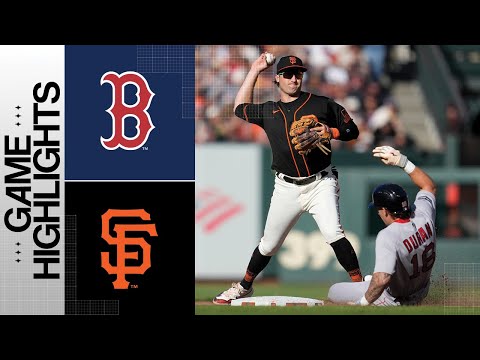 Red Sox vs. Giants Game Highlights (7/29/23) | MLB Highlights video clip