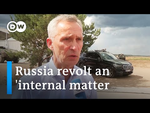 NATO's Stoltenberg: Wagner revolt shows Russia's weakness | DW News