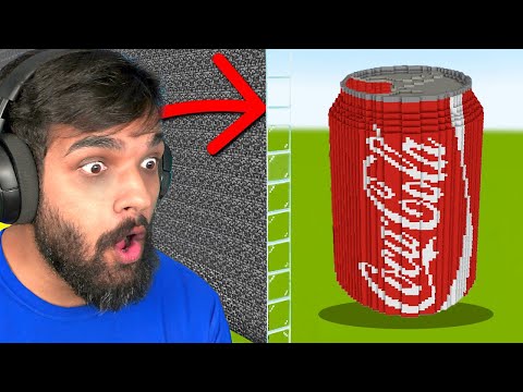 تحدي مسابقة افضل بناء في ماين كرافت ! 😱 بنيت كولا