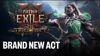 Path of Exile 2: The Third Edict Official Trailer - PLAY FOR FREE AUG 29 - SEPT 1