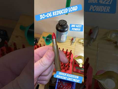 200gr Eggleston PolyCoat Cast in 30-06 Reduced Loads with IMR4227 #reloadingbench #reloading
