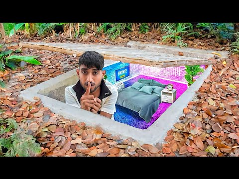 Built a secret room in jungle challenge winner will get Ladakh trip