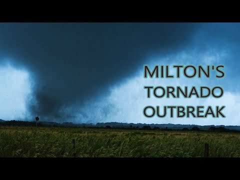 Florida's Record-Breaking Tornado Outbreak - Hours Before Hurricane Milton Arrived