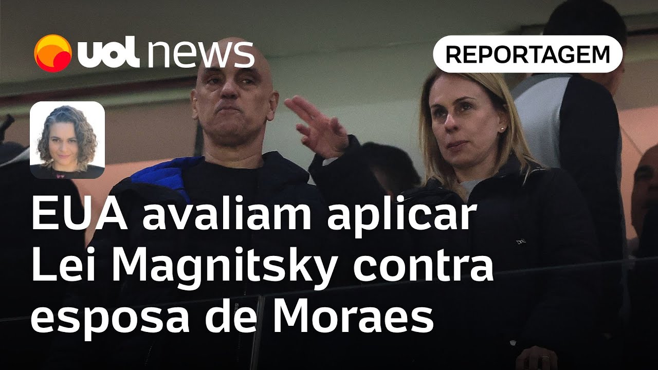 EUA avaliam aplicar Lei Magnitsky contra esposa de Alexandre de Moraes | Mariana Sanches