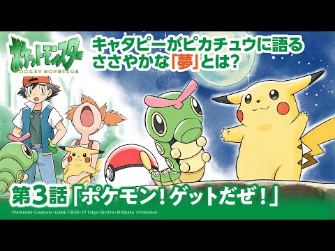 【公式】アニメ「ポケットモンスター」第3話「ポケモンゲットだぜ！」（アニポケセレクション）