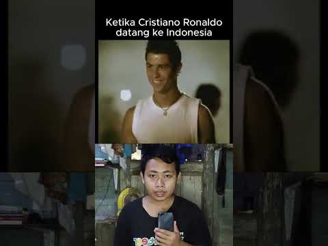 Ketika Cristiano Ronaldo Datang Ke Indonesia, Dia Kagum Bangettt