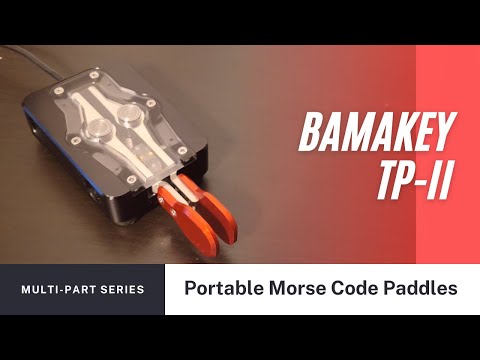 BaMaKey TP-II Morse Code Paddle by BaMaTech