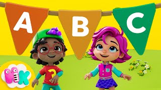 Canção do ABC 🔤✨ Aprenda o alfabeto para bebês! | Música Infantil | HeyKids em Português