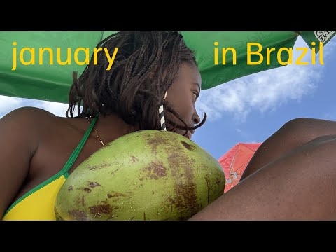 books, beach, and Brazil