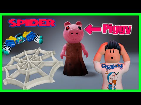 🕷️🕸️ SPİDER VS PİGGY KAÇIŞ !🐷 | ROBLOX SPİDER GAME