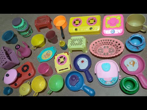 ASMR | unboxing cute mini cooking toys collection | most satisfying video