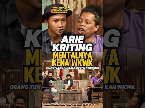 Arie Kriting Mentalnya kena ada Fajar‼️ #fajarsadboy #trending #podcast #mamatalkatiri #ariekriting