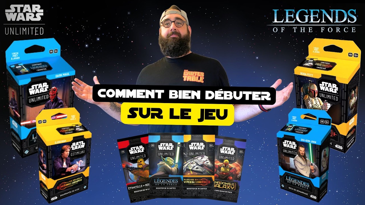 CONSTRUIT UN DECK POUR L’AVENIR - STAR WARS UNLIMITED