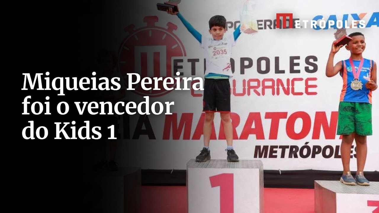 Miqueias Pereira foi o vencedor do Kids 1