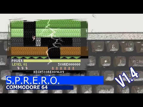 Commodore 64 -=S.P.R.E.R.O.=- v.1.4 #Saberman / IndieRetroNews